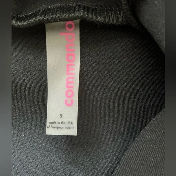COMMANDO Neoprene Boatneck BodysuitBlackSize S